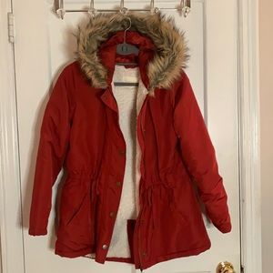 Burnt Orange Winter Jacket